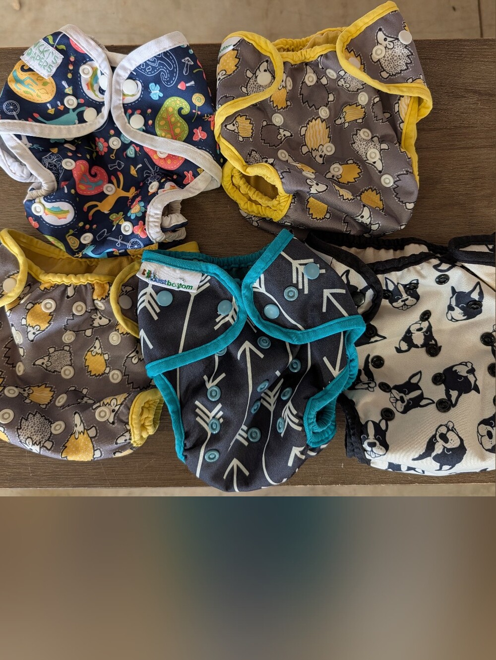 5 Name Brand Best Bottom Hybrid diaper covers